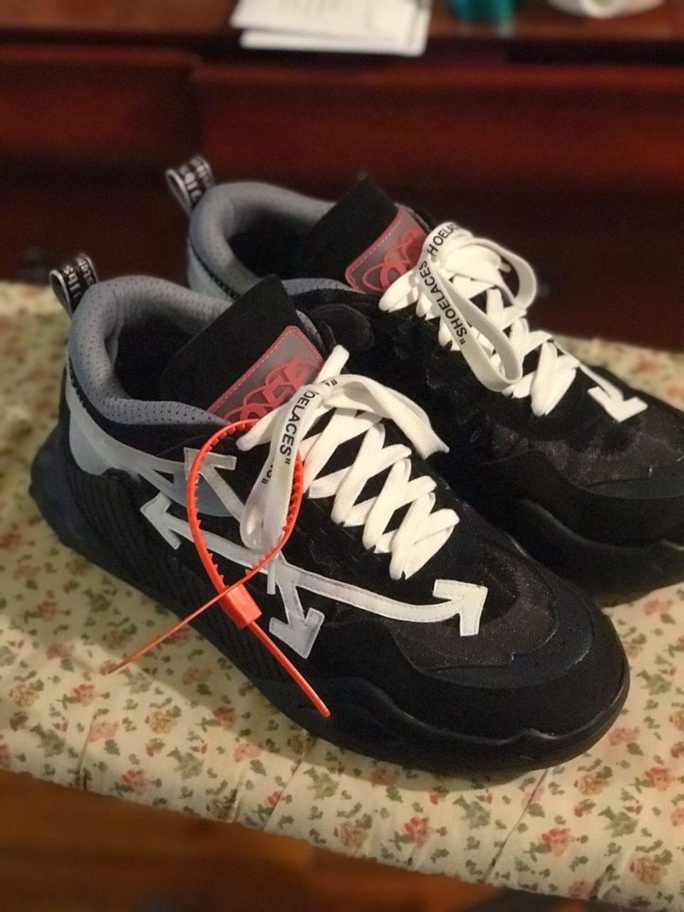 Off white odsy 1000 black sneakers